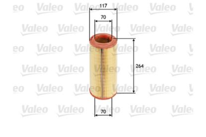 Air Filter LUPO (6X1, 6E1), POLO (6N2)