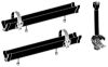 Extension Set, tow bar coupling bike carrier Caravan lisahoidik 3 ndale