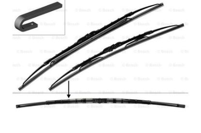 Wiper Blade TWIN 582S SET spoiler 550/530mm