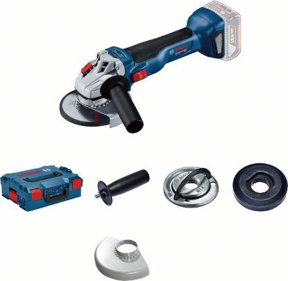 Electrical Tool Set (rechargeable) GWS 18V-10, SOLO, 18V, 125 mm