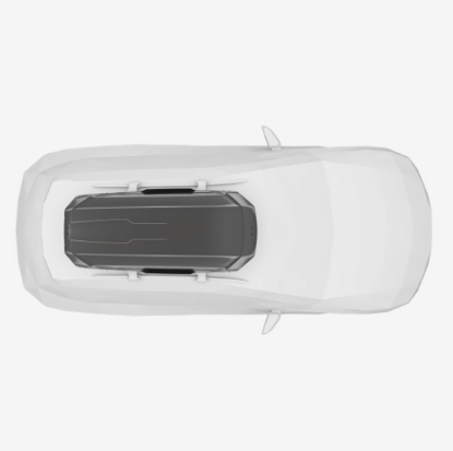 Roof Box (194x89x43cm; 450L), Titan Glossy