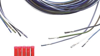 Connecting cable, auxilliary heater 