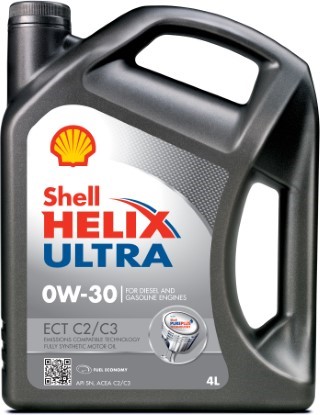 Engine Oil Shell Helix Ultra ECT C2/C3 0W-30 4L