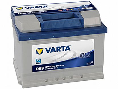 Starter Battery 60Ah 540A 242*175*175 - + BLUE dynamic
