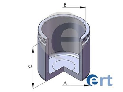 Piston, brake caliper SPRINTER 3-t Buss (903)