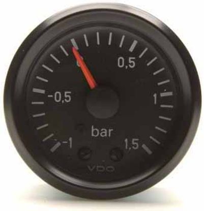 Gauge, boost pressure mehhaaniline   -1  +1,5bar  52mm