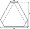 Warning Triangle aeglase sõiduki tunnusmärk