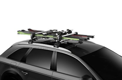 Ski Holder, roof rack SnowPack Extender, 5-le suusapaarile (62,5cm)
