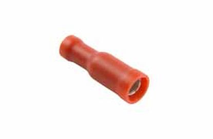 Terminal, electric universal parts ümar 4mm punane 10tk