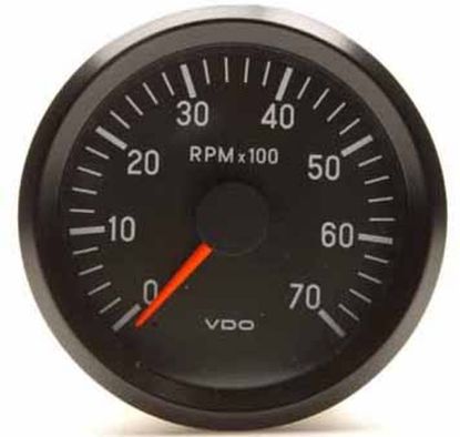 Revolution Counter 12V 80mm 0 - 7000 p/min