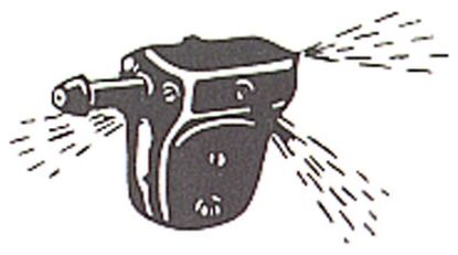 Washer Fluid Jet, window cleaning pihusti varrele, Kässbohrer