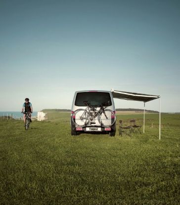 Camping Awning 5102 2,60x2,00m Mystic Grey/Light Grey korpus