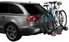 Bike Rack, trailer hitch carrier VeloCompact 2 (2 rattale, 13pin)