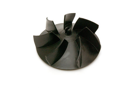 Motor impeller, air blower 