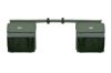 Mounting Set, roof rack Tepui Boot Bag Double, Agave Green