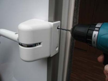 Door Lock Security Handrail Frame Mounting Kit