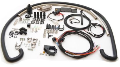 Assembly kit, auxilliary heater 