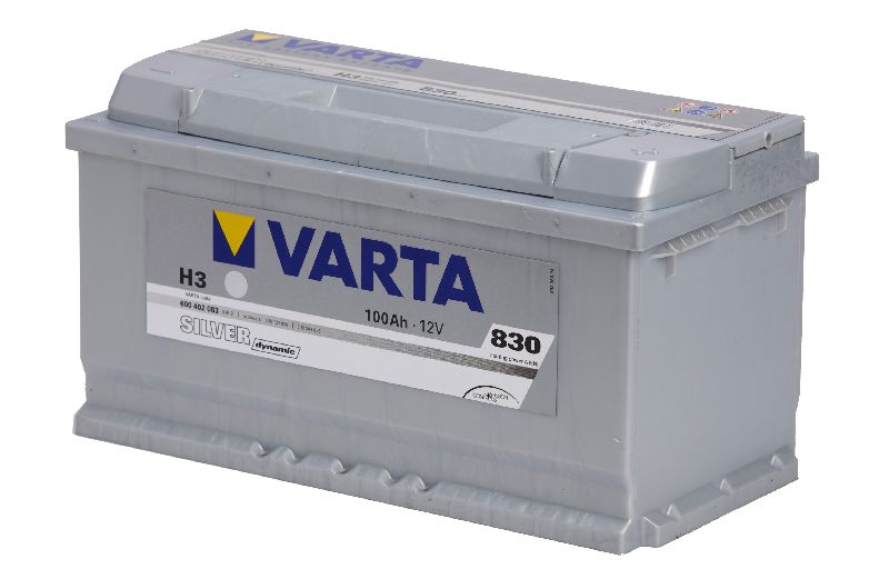 Starter Battery 100Ah 830A 353*175*190 - + SILVER dynamic