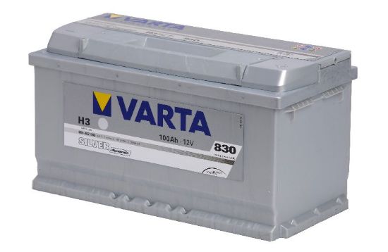 Starter Battery 100Ah 830A 353*175*190 - + SILVER dynamic