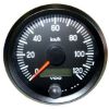 Speedometer 12V/24V 80mm 0 - 120 km/h