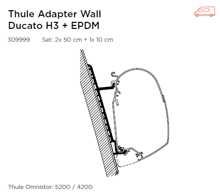 Mounting Set, roof rack 