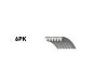 V-Ribbed Belt CHRYSLER - 4060987