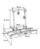 Bicycle Holder, rear rack Excellent Short, 2 rattale