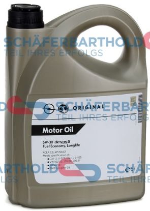 Engine Oil 5W-30, GM LL-A-025, ACEA C3, Longlife, 5L