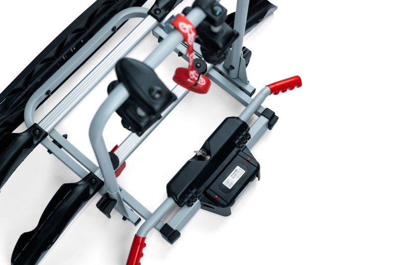 Bike Rack, trailer hitch carrier TowVoyage (4 rattale, 7pin)