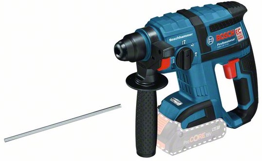 Electrical Tool Set (rechargeable) GBH 18 V-EC, SOLO, 18V, 4 - 18 mm