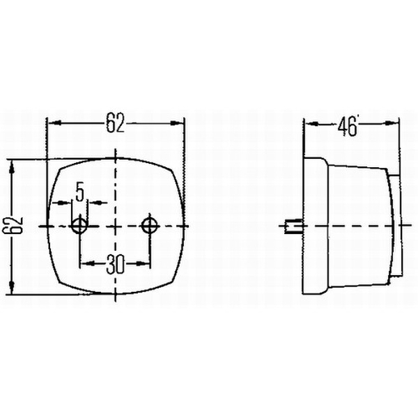 Park Light KRONE - 5809608/0 - E1 21629