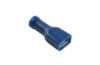 Terminal, electric universal parts plaat 6.3x0.8mm 10tk