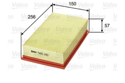 Air Filter BMW 3 (E30), 3 (E36), 5 (E34)