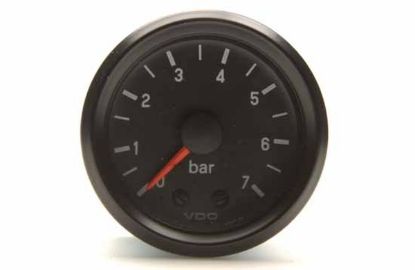 Gauge, boost pressure mehhaaniline 0 - 7bar  52mm (ilma pesa ja pirnita)