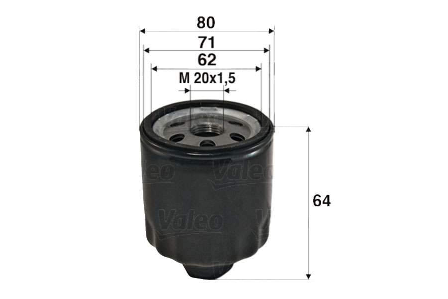 Oil Filter RENAULT - 82 00 274 858