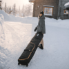 Boot-/Cargo Area Bag RoundTrip Ski Roller 192cm, Black