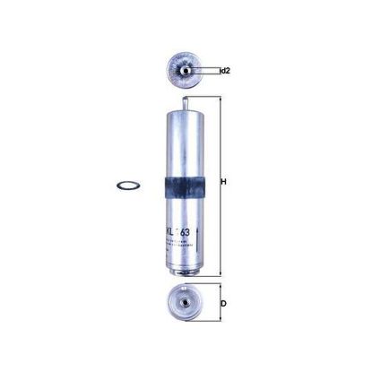 Fuel Filter BMW - 13 32 7 823 413