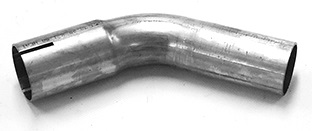 Centre/Rear Muffler Põlv 45° 38mm RV