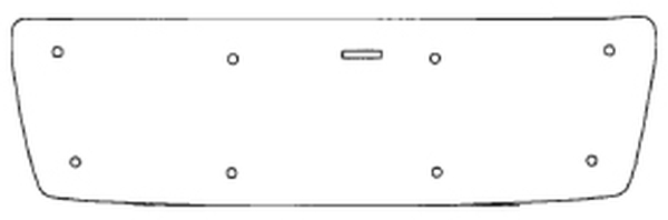 Trim/Protective Strip, radiator grille MB C-klass 1997-2001