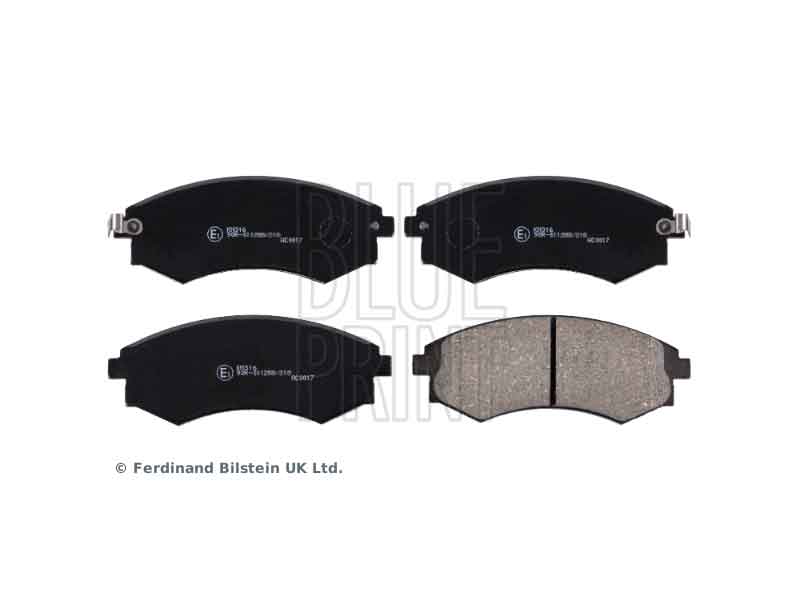 Brake Pad Set, disc brake HYUNDAI - 58101-2DA20