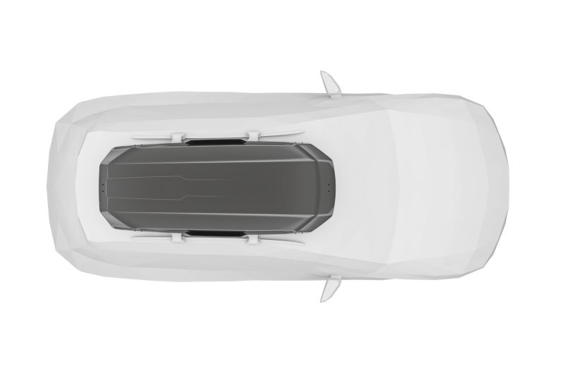 Roof Box (216x89x35cm; 400L), Titan Glossy
