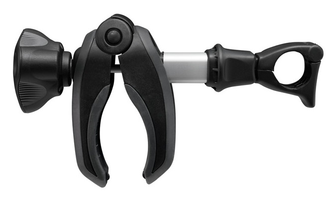 Extension Set, tow bar coupling bike carrier Bike Holder 1 with lock + AcuTight Knob (anodised)