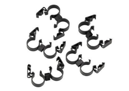 Holding clamp, auxilliary heater 