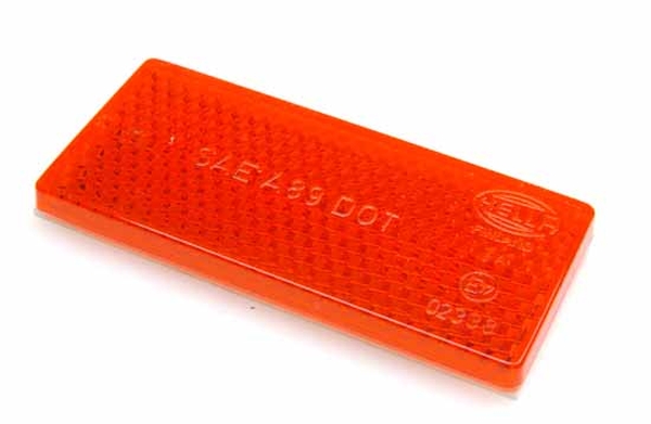 Reflector Punane, teibiga 69x31,5mm