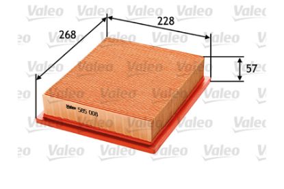 Air Filter GOLF III (1H1), VENTO (1H2)
