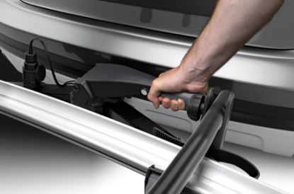 Bike Rack, trailer hitch carrier VeloSpace XT 2 (2 kuni 3 rattale, 13pin)