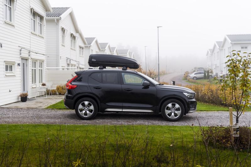 Roof Box (175x90x46cm; 440L), Black Matt