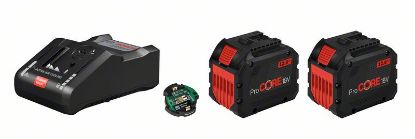 Electrical Tool Set (rechargeable) GBA 18V 2x12.0Ah ProCORE18V + GAL 18V-160 C, como