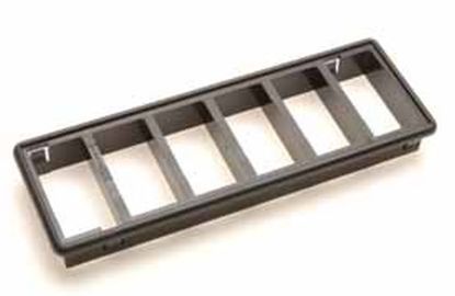 Switch Cover 511/533-le, raam 6 pesaga