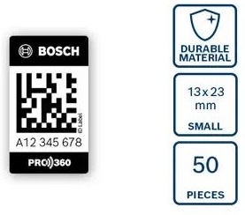 Electrical Tool Set (rechargeable) 1 x ID Label Small (50pcs)